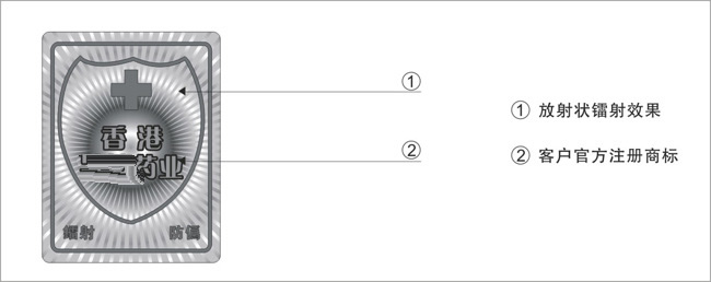 激光防伪标签 激光防伪标签