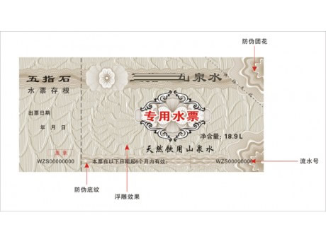 水票防伪描述 水票防伪描述