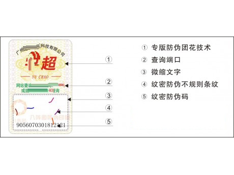 可电脑成像纹密防伪标 可电脑成像纹密防伪标